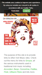 Mobile Screenshot of irish-music.net